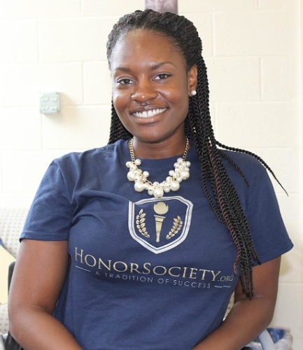 Sophia Ephraim is the Founder and Chapter President of the HonorSociety.org Beta Chapter at North Carolina Central University. (PRNewsFoto/HonorSociety.org)
