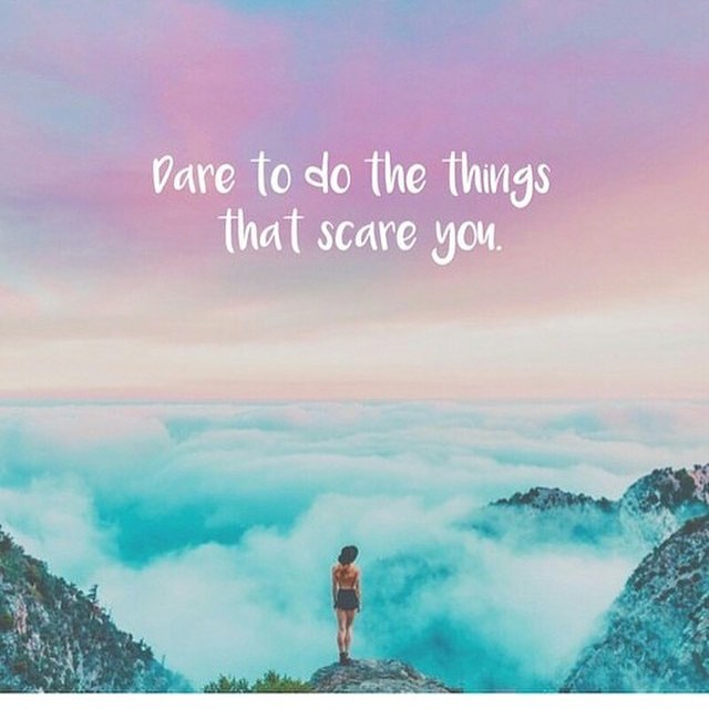 Some of the most worthwhile things in life are the ones that make you nervous. #hsorg #daring - HonorSociety.org