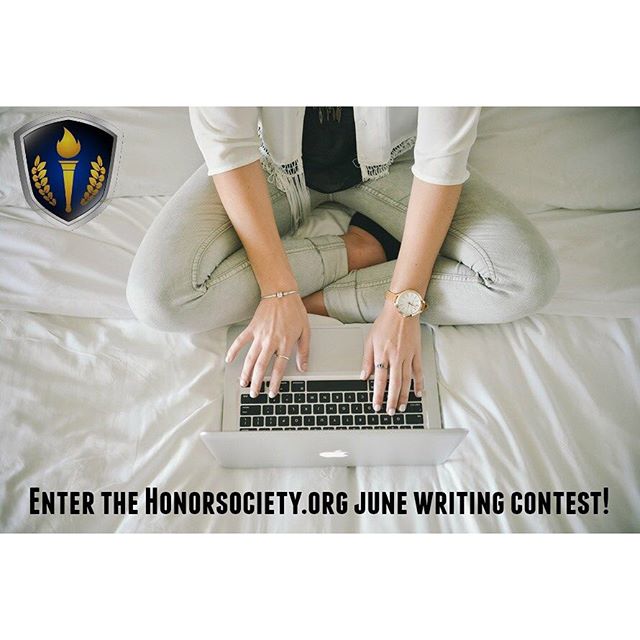 Only three more days left to join our June Writing Challenge...Enter for your chance to win the $250 prize! You can even become a Featured Writer for HonorSociety.org...Make sure to read the following directions and submit your entries: http://bit.ly/1RoJ9UK - HonorSociety.org