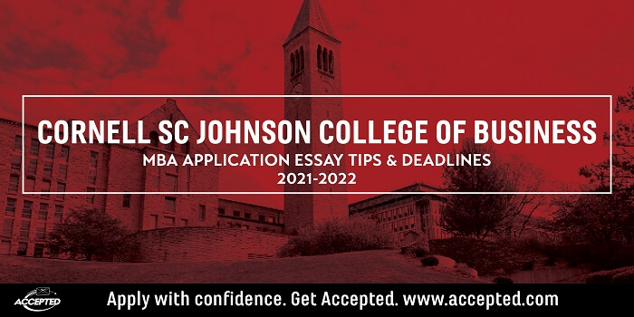 Cornell Johnson College of Business MBA Essay Tips & Deadlines