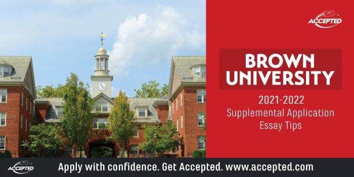 Brown University supplemental application tips