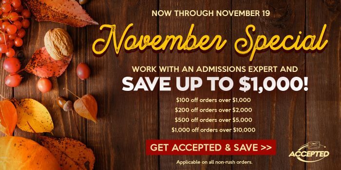 Save big on our November sale!